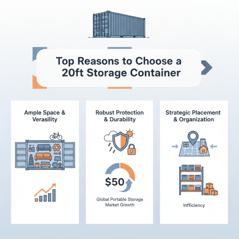 Top Reasons to Choose a 20ft Storage Container for Your Storage Needs?