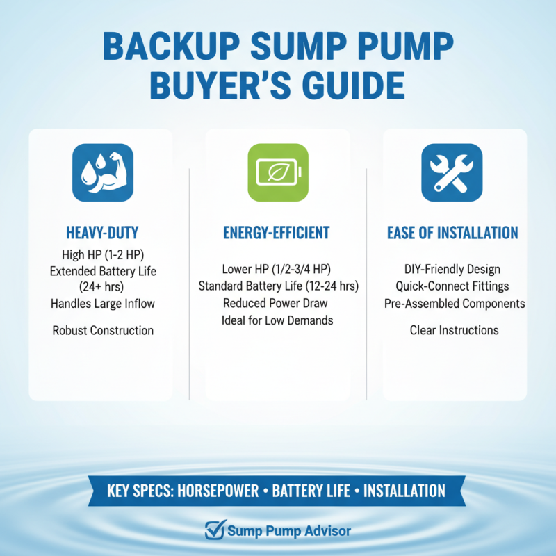 2026 Best Back Up Battery Sump Pump Options for Your Home?