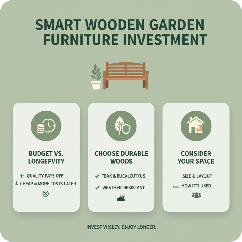 Tips for Choosing Wooden Garden Furniture That Lasts?