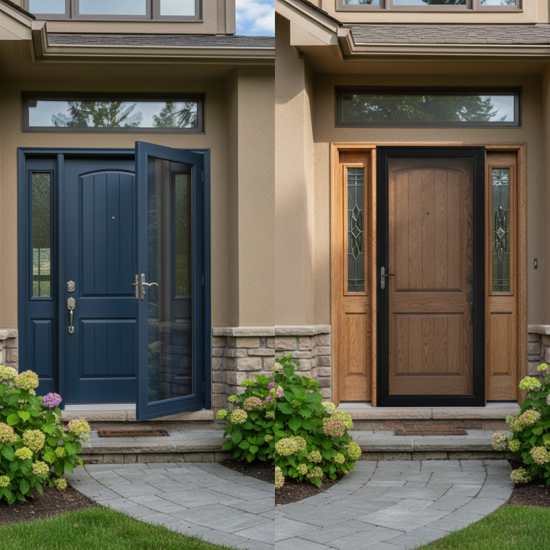 How to Choose the Right Doors and Storm Doors for Your Home?