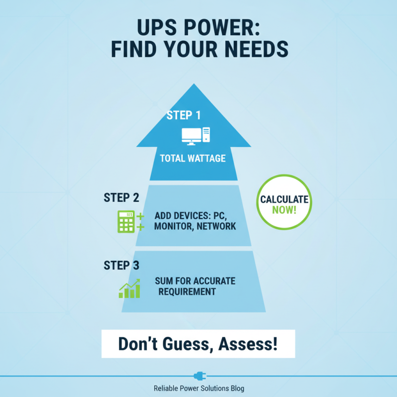 How to Choose the Right UPS Power Supply for Your Needs?
