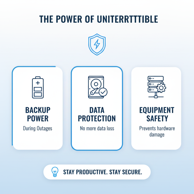 How to Choose the Right UPS Power Supply for Your Needs?