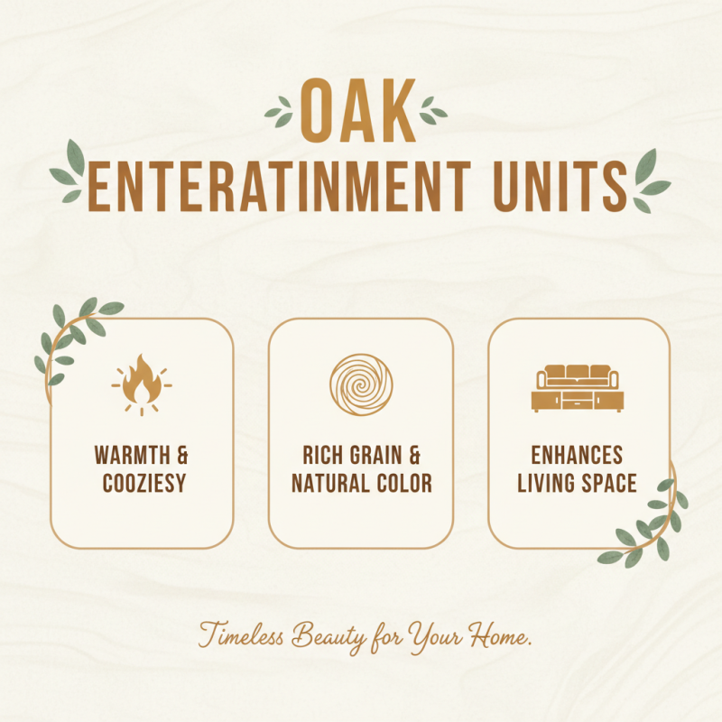 Why Choose an Oak Entertainment Unit for Your Living Room?