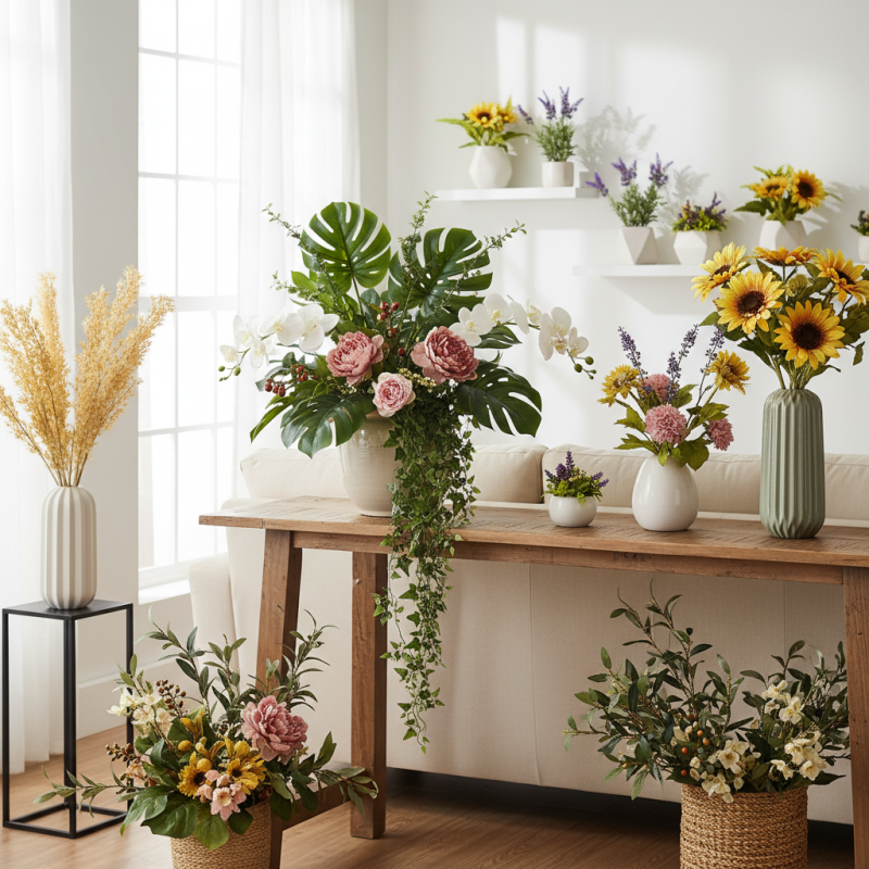 Best Artificial Flowers Leaves for Home Decor in 2026?