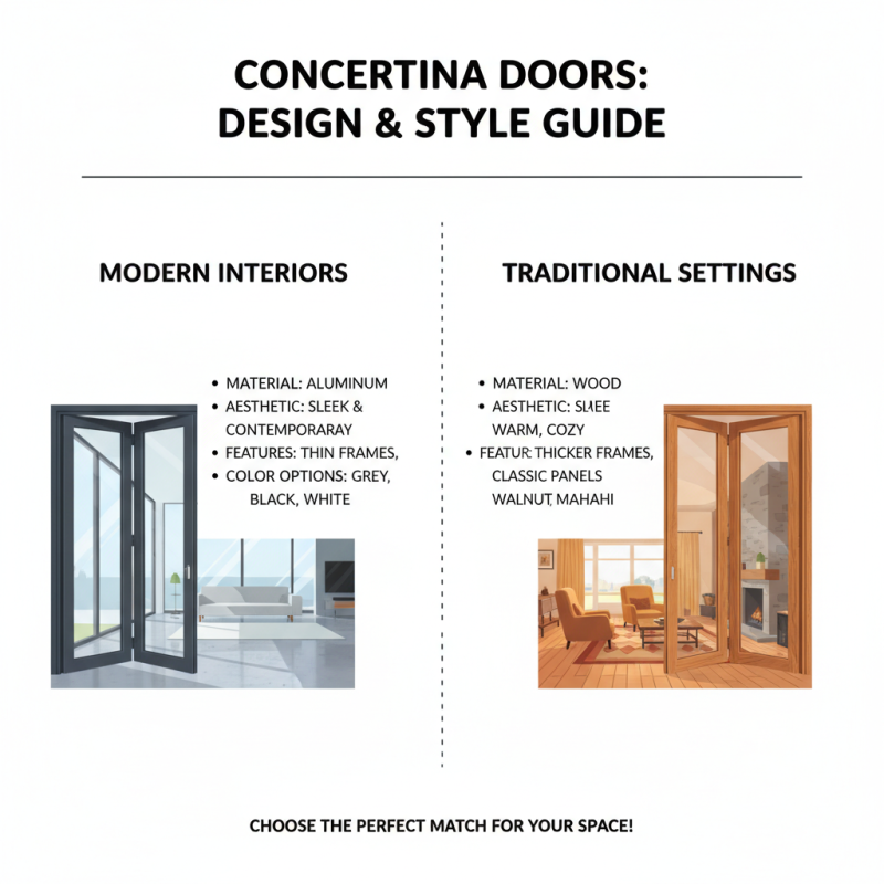 How to Choose the Best Concertina Doors for Your Space?