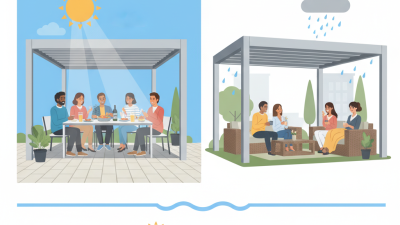 What is a Mirador Adjustable Louvered Aluminum Pergola?