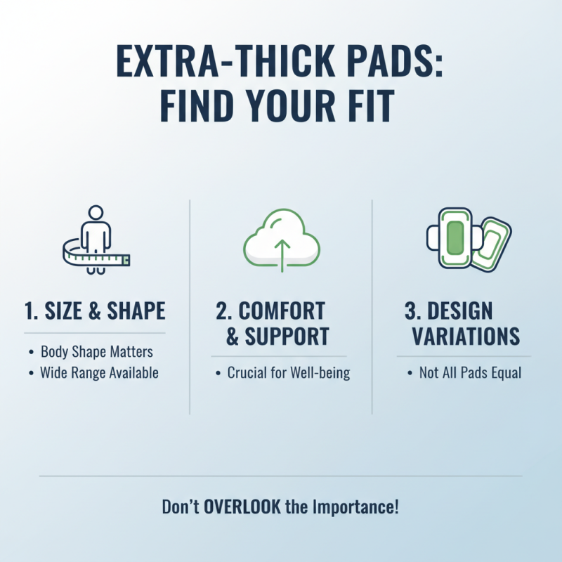 How to Choose Extra Thick Pads for Maximum Comfort?