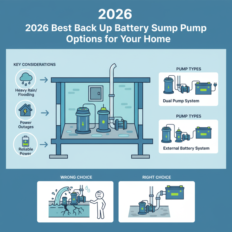 2026 Best Back Up Battery Sump Pump Options for Your Home?