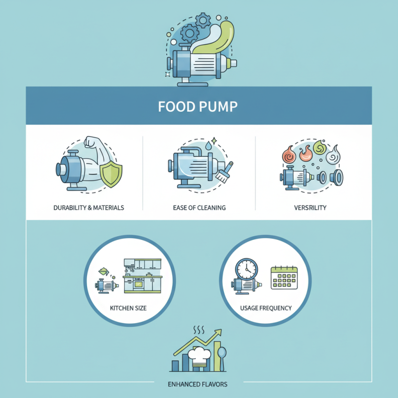Essential Tips for Choosing the Right Food Pump for Your Needs?
