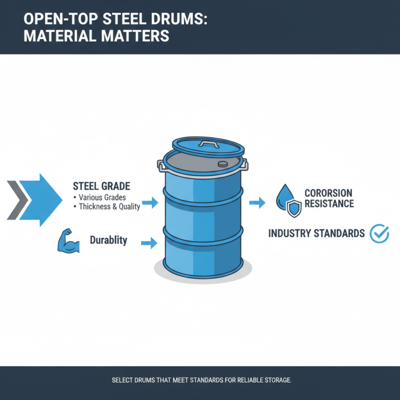 How to Choose the Right Open Top Steel Drums for Storage?