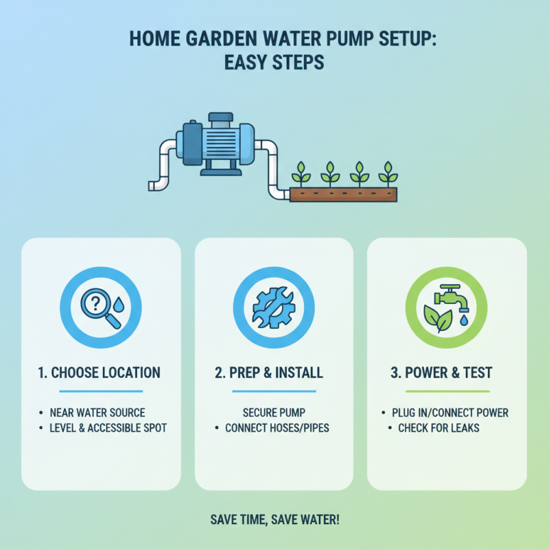 How to Effectively Pump Water for Your Home Garden?