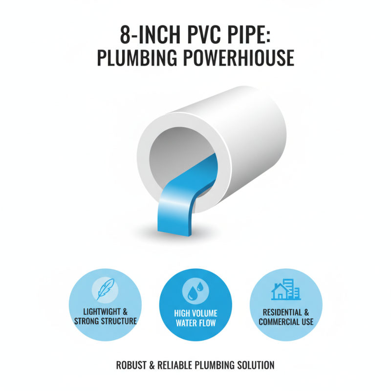 What is 8 PVC Pipe and How is it Used?