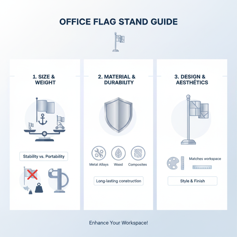 How to Choose the Best Office Flag Stand for Your Workspace?