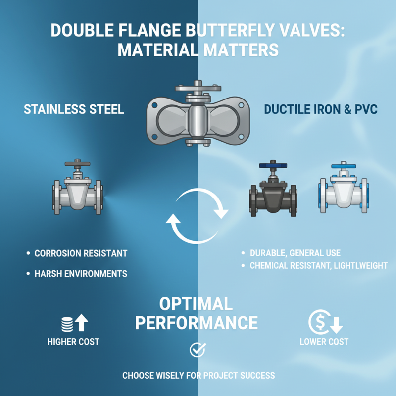 How to Choose the Right Double Flange Butterfly Valve?