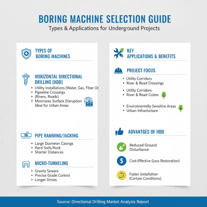 How to Choose the Right Boring Machine for Your Project?