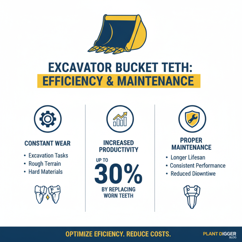 How to Choose the Right Bucket Teeth for Your Excavator?