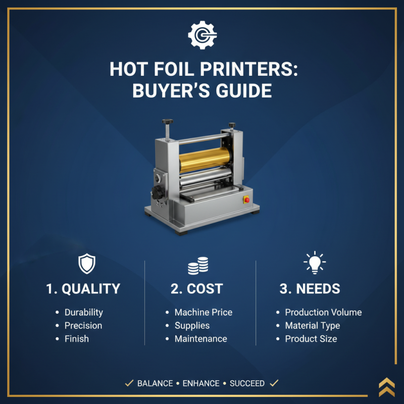 Top 10 Hot Foil Printing Machines for Your Business Needs?
