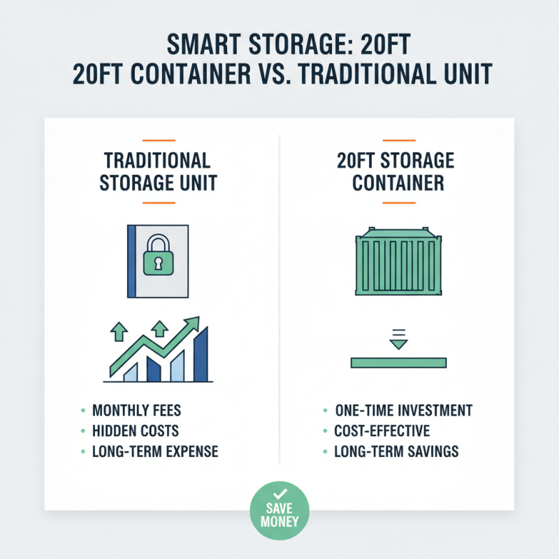 Top Reasons to Choose a 20ft Storage Container for Your Storage Needs?