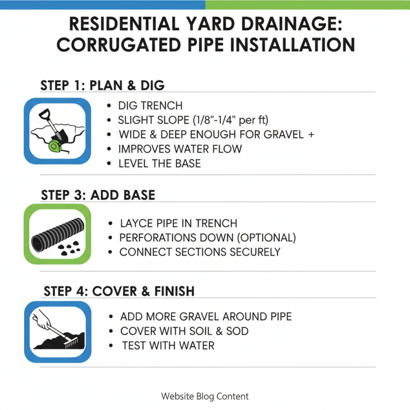 What is a Corrugated Drain Pipe and How Is It Used?
