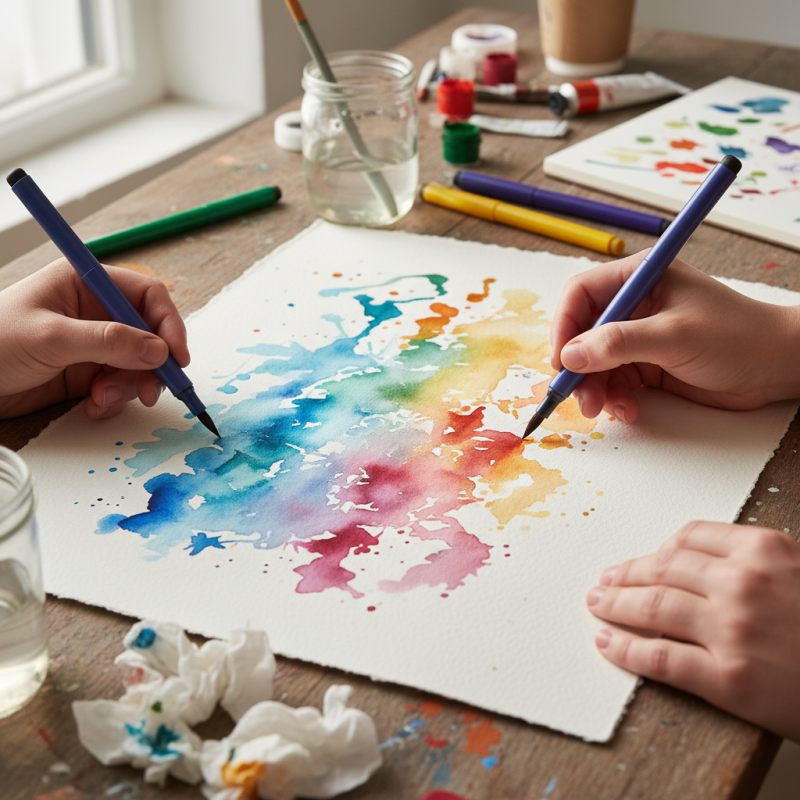 What are the Benefits of Using Soft Head Watercolor Pens?