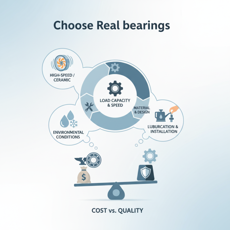 How to Choose the Right Real Bearing for Your Needs?