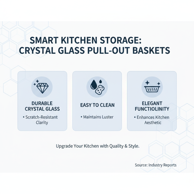 How to Choose the Best High Quality Kitchen Crystal Glass Pull Out Basket?