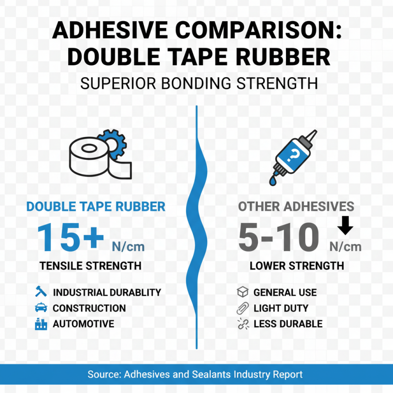 Why Choose Double Tape Rubber for Your Adhesive Needs?