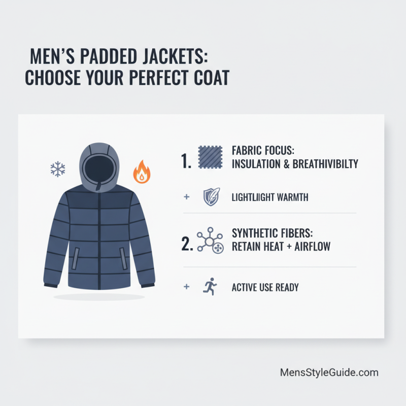 How to Choose the Right Men's Padded Jackets and Coats?