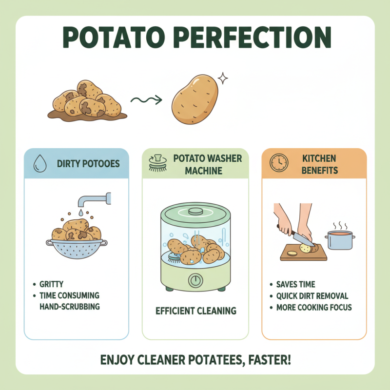 Top Benefits of Using a Potato Washer Machine for Your Kitchen?