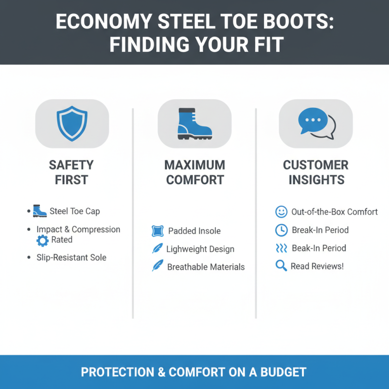 Best Economy Steel Toe Boots for Comfort and Safety?