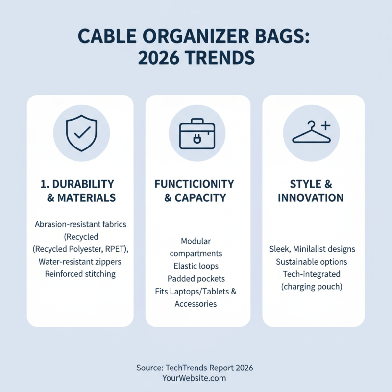 Best Cable Organizer Bag for 2026 which one to choose?