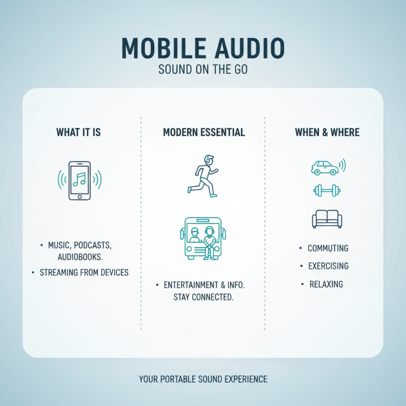 What is Mobile Audio and How Does it Work?