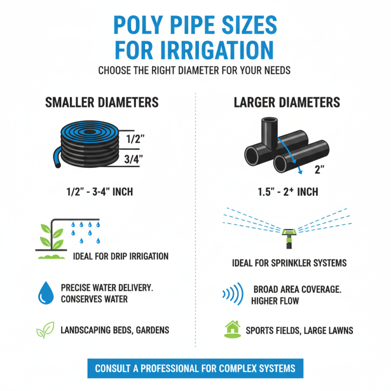 2026 Best Poly Pipe Sizes for Irrigation and Landscaping?