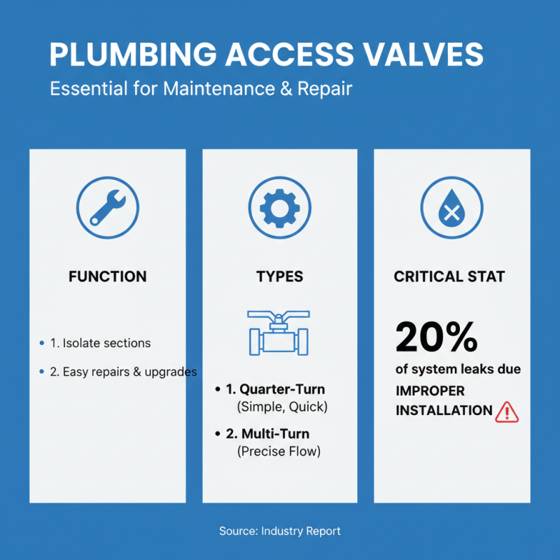 How to Choose and Install an Access Valve for Your Plumbing?