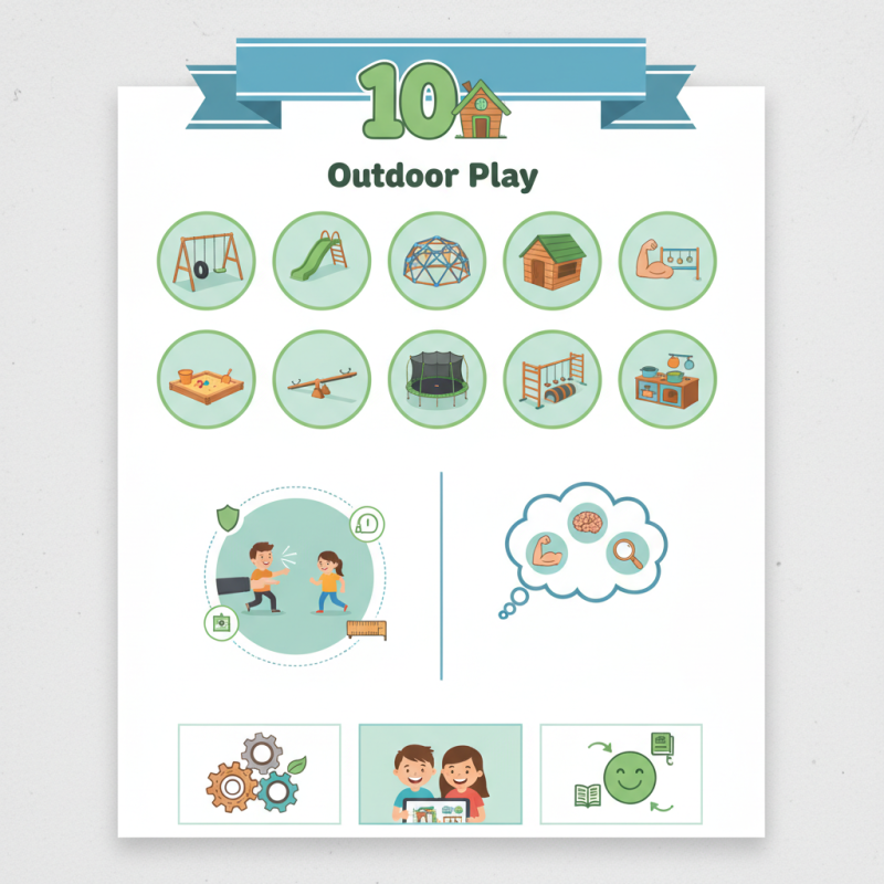 Top 10 Outdoor Play Structures for Kids What to Choose?