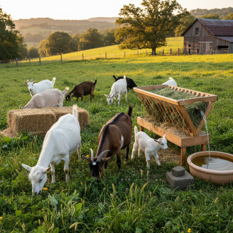 Top 10 Best Foods for Healthy Happy Goats?