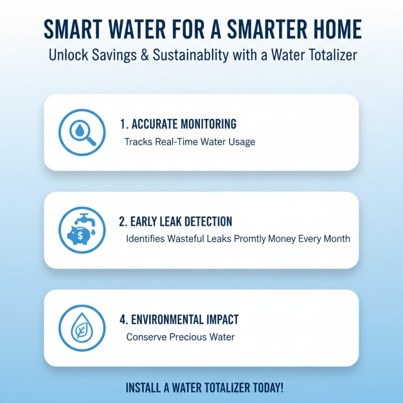 How to Use a Water Totalizer Effectively in Your Home?