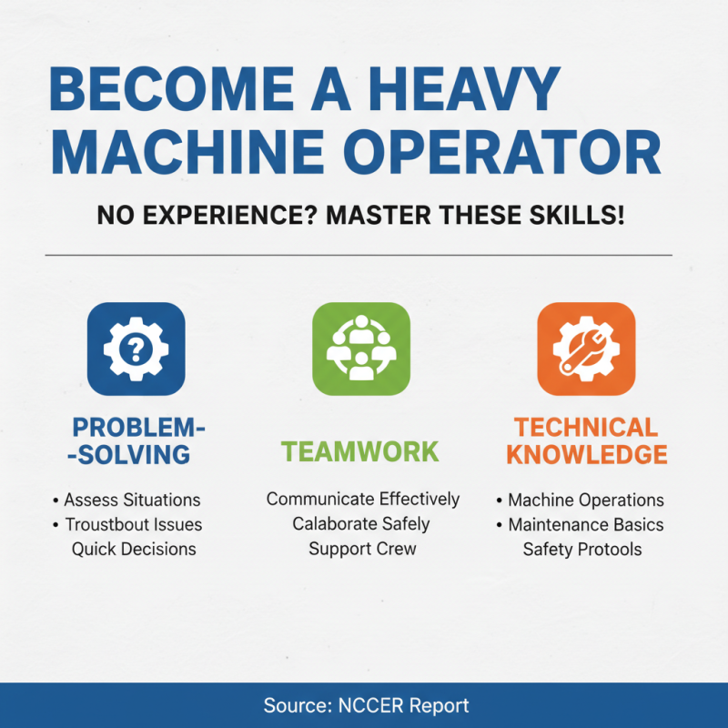 How to Become a Heavy Machine Operator with No Experience?