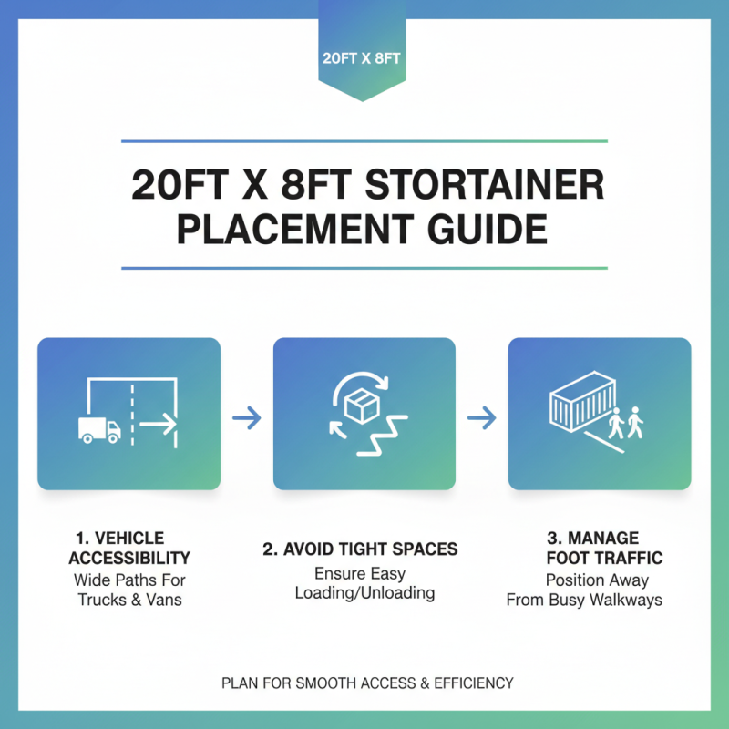 How to Use a 20ft x 8ft Container for Storage Solutions?