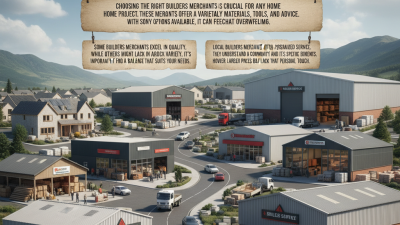 Top 10 Builders Merchants for Your Next Home Project?