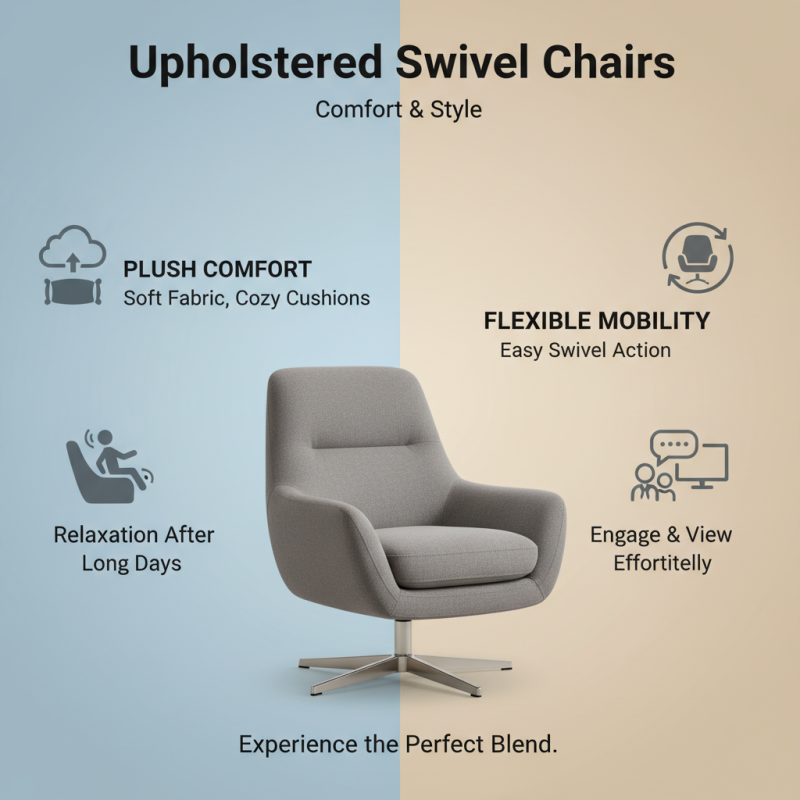 Why Choose Upholstered Swivel Chairs for Your Home?