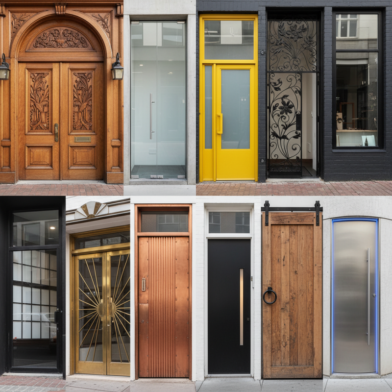 Top 10 Striking Storefront Doors to Enhance Your Business Appeal?