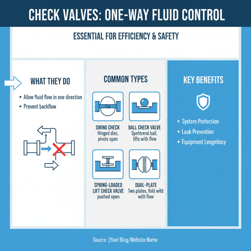 Best Check Valve Types for Your System Needs?