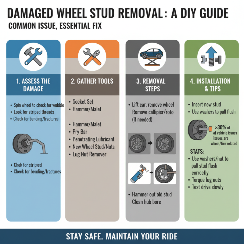 How to Replace Wheel Studs Easily and Effectively?