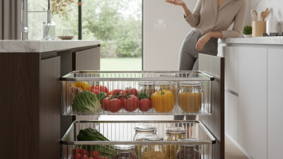 How to Choose the Best High Quality Kitchen Crystal Glass Pull Out Basket?