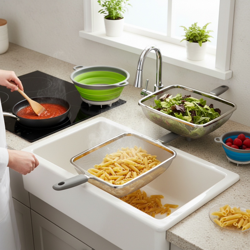 Top 10 Over The Sink Colanders for Efficient Kitchen Use?