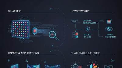 What is a LED display panel and how does it work?