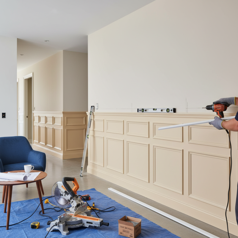 How to Install PVC Wainscoting for a Stunning Home Upgrade?