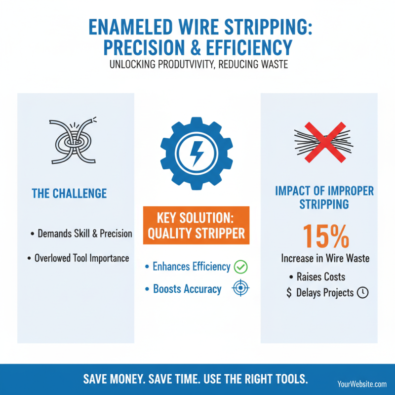 Why You Need an Enameled Wire Stripper for Your Projects?