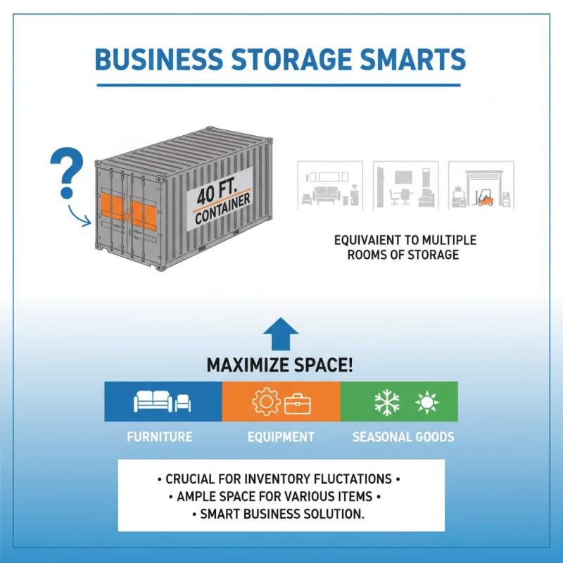 What Are the Benefits of 40 Foot Storage Containers?
